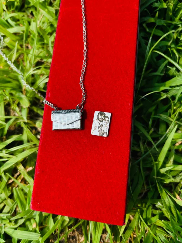 Envelope Photo Pendant